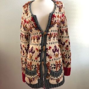 Anthropologie Chuncky Cardigan